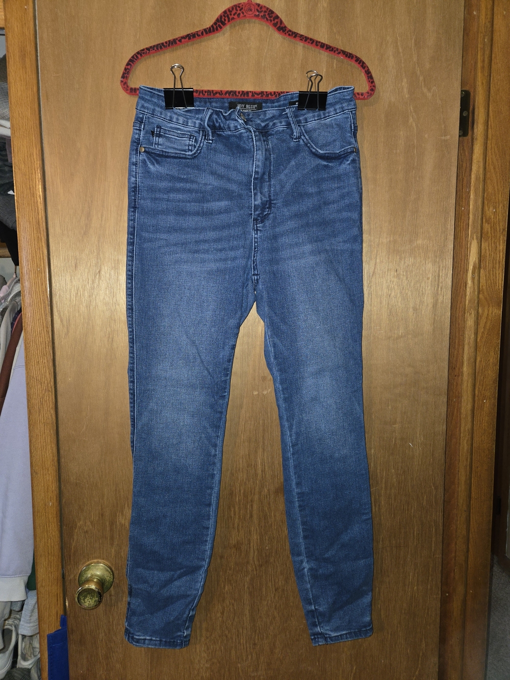 Judy Blue Medium Wash Skinny Jeans Size 13/31